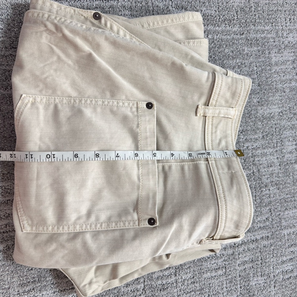 Barrel Khaki Women’s Cream Pants | Size 20 | Cotton/ Spandex - Picture 13 of 14